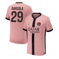 Camisa de Futebol Paris Saint-Germain Bradley Barcola #29 Equipamento Alternativo 2024-25 Manga Curta